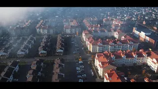 Dji Mavic Mini footage. Fly  in the fog.  ЖК "Рай в Шалаше" в тумане