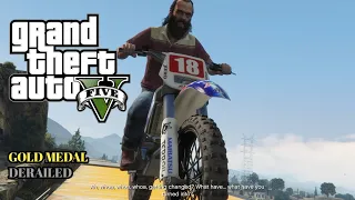 GTA V - Mission No.53 - Derailed (100% Gold Medal Walkthrough)(1080p)