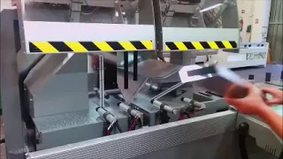 aluminium windows production line - fully automatic facade production - sliding door machine