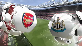 Fifa 14: Arsenal - Newcastle (Xbox 360 Gameplay)