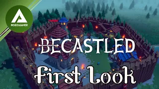 NEW - Becastled - Castle Fortress Defense Building in Medieval Lands - Tutorial - First Look