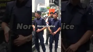 normal polis vs CID🐯😐🫥 #malaysia #pdrm #police