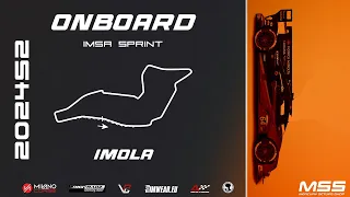 iRacing Onboard – Acura ARX-06 on Imola – [MSS] 24S2