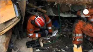 Japon : un bébé retrouvé sous les décombres