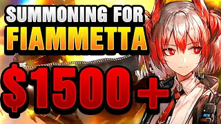 ACTUALLY INSANE FIAMMETTA PULLS | Arknights