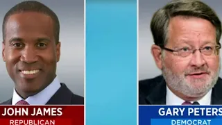 U.S. senate race between Sen. Gary Peters, John James remains close