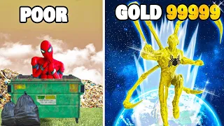 Upgrading to GOLD Spiderman in GTA 5 RP