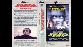 Dawn of the Dead (1978) opening credits - UK Intervision VHS pre cert