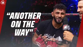 Douglas Lima Celebrates A Win & A Baby On The Way | Post Fight Interview | Bellator 296