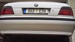 E38 swap S62 exhaust sound