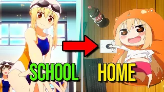 Pretended to be perfect school girl but was actually a lazy otaku | Anime recap