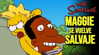 Los Simpson Maggie se Vuelve SALVAJE resumen | Utacaramba