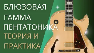 Блюзовая Гамма / Пентатоника в Импровизации на Гитаре. Теория и Практика.