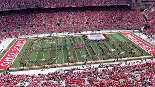 The Ohio State Marching Band Sept. 3 halftime show