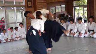 Powerful Aikido girl ( Wakayama Takemusukan dojo )