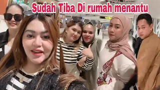 Putri Isnari Bersama keluarga DonDang Berangkat Ke Jakarta untuk kerumah Menantunya