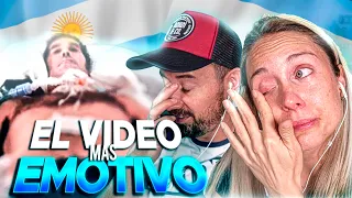 ESPAÑOLES SE EMOCIONAN con ESTE HINCHA ARGENTINO 🇦🇷 - LA VIDA A TU LADO -