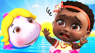 Baby Shark Song 6 Ep09 +More Nursery Rhymes & Kid Songs | Kids Cartoon  | Blue Fish 2024