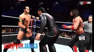 WWE 2K20: AJ Styles vs Nakamura vs Roderick Strong | Survivor Series 2019 - Prediction Highlights