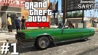 GTA V (Multiplayer #1) - Tworzenie postaci i samouczek (Zagrajmy w GTA Online)