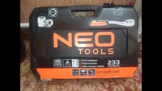 Большой набор инструментов NEO Tools 08-681 (233 шт. предмета)