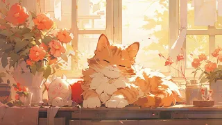 [ Lofi Mix - Lofi Songs ] A Relaxing Day💓🐱 Study/Sleep/Healing X Lofi Cat