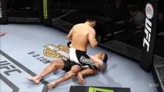 EA Sports UFC - Erik Perez vs Eddie Wineland Gameplay (PS4 HD) [1080p]