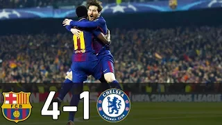 Barcelona Vs Chelsea 4-1 All Goals & Highlight HD | 2018
