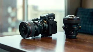 Fujifilm GFX With Techart Adapter and Canon Tilt Shift Lenses Review