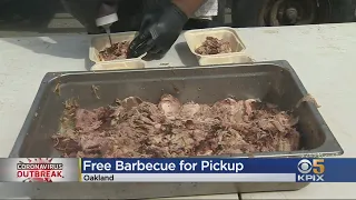 Oakland Pitmaster Serves Up Free BBQ To Families Affected By Coronavirus