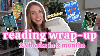 the 23 books I read in March & April 💌⭐📖 new releases, ARCs, new favorite books, and more!