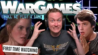 WarGames 1983 Reaction | More serious than I'd expected! | *First Time Watching*