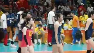 2016 Rio Olympic Women Volleyball China VS Netherlands | 1/8