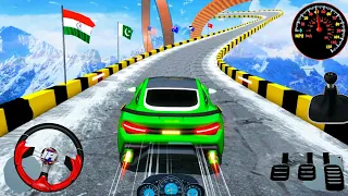 Mega Ramp GT Car Stunt Driving - Car Stunt Impossible Tracks Simulator: Android Gameplay