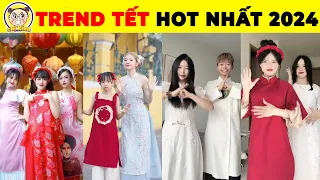 Cùng Các Hot Tiktoker Đu Trend TẾT 2024 Cực Cháy Dành Riêng Cho Các Thánh Đu Idol #trendtiktok