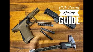 Walther PDP Spring Selection for ZR Tactical Stainless Guide Rod