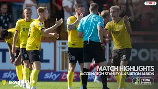 22/23 HIGHLIGHTS | Accrington Stanley 4-4 Burton Albion