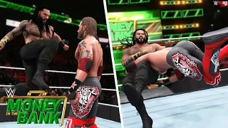 WWE 2K20: Roman Reigns vs Edge | Money in the Bank 2021 - Prediction Highlights