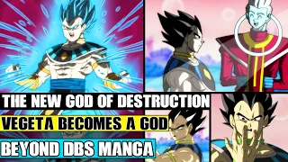 Beyond Dragon Ball Super: The NEW God Of Destruction Vegeta Is Born! Beerus Retires To Vegeta!