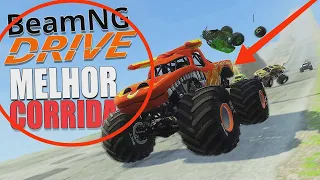 BeamNg.Corrida Descendo o Morro com Muitos Monster Trucks no Beamng Drive