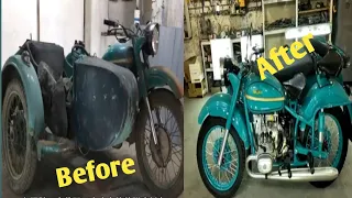 How To Full Restoration 1978  Vespa Scooter with SideCar #AKMEDIA.