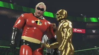 Mr. Incredible vs. Golden Bat