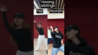 Hwang siblings (Yeji & Hyunjin) doing S-class dance #challenge #itzy #straykids #2hwang #kpop