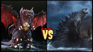 Godzilla: Unleashed OVERHAUL Godzilla 2014 VS Destoroyah AI battles [Request]