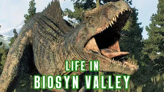 GIGANOTOSAURUS, PART ONE: Life in Biosyn Valley Episode 3 [4k] - Jurassic World Evolution 2