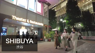 Night walk in Shibuya on a Saturday 土曜日夜の渋谷を散歩 2022/10/1