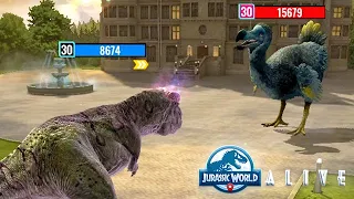 SKOONAMETRODON vs 15,000 HP GOAT BOSS (JURASSIC WORLD ALIVE)