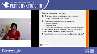 Наталія Данкович про клінічні випадки з практики репродуктолога.