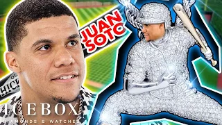 MLB All-Star Juan Soto Scores Iced Out Soto Shuffle Chain at Icebox!