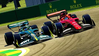 Racing 2022 Formula 1 Cars at Silverstone! - A Glimpse Into The Future?